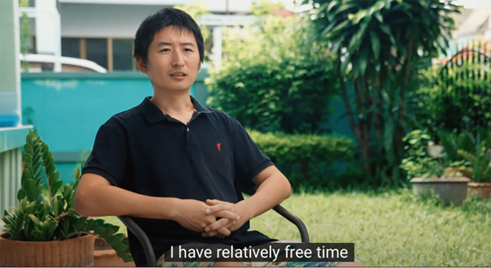 远程办公程序员接受采访