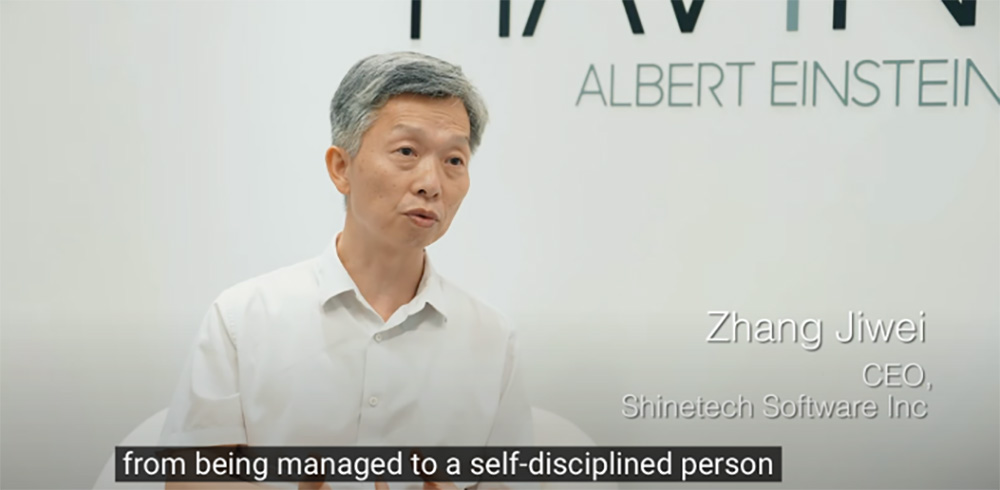 盛安德创始人张纪伟先生接受China Daily记者采访